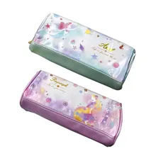 Русалка Ариэль рыба принцесса мультфильм ПВХ Чехол кошелек Карандаш сумка