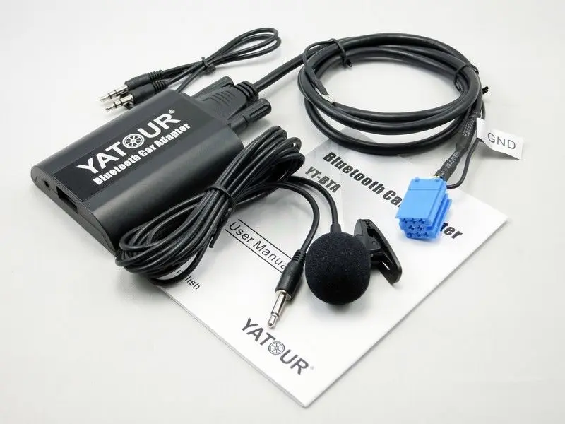 Yatour Bluetooth music decorder BTA for VW AUDI Skoda Seat 8pin radio Smart Phone Hand-free A2DP Music
