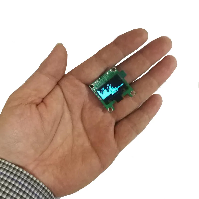 

Multi-mode 0.96-inch OLED Screen for Palm Miniature Ultra-thin Music Spectrum Display Module