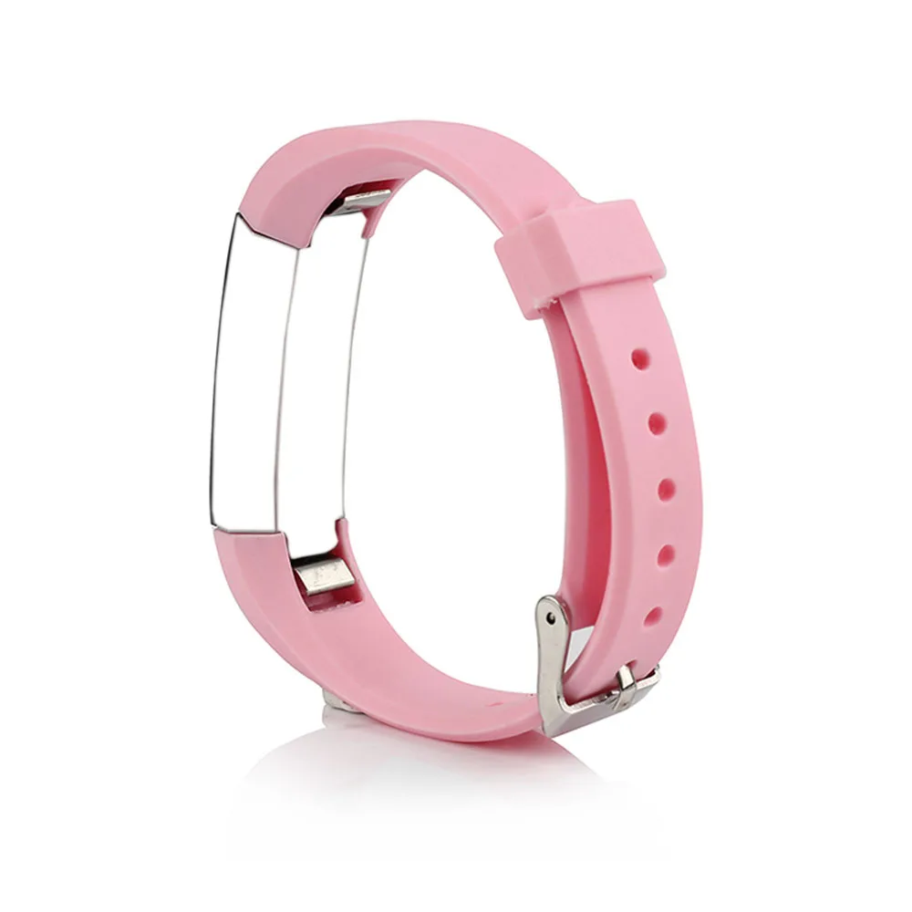 

Bemorcabo Luxury Silicone Watchband High Quality Accessory Replacement Wristband Strap Clasp For Fitbit Ace Smart Watch Bracelet