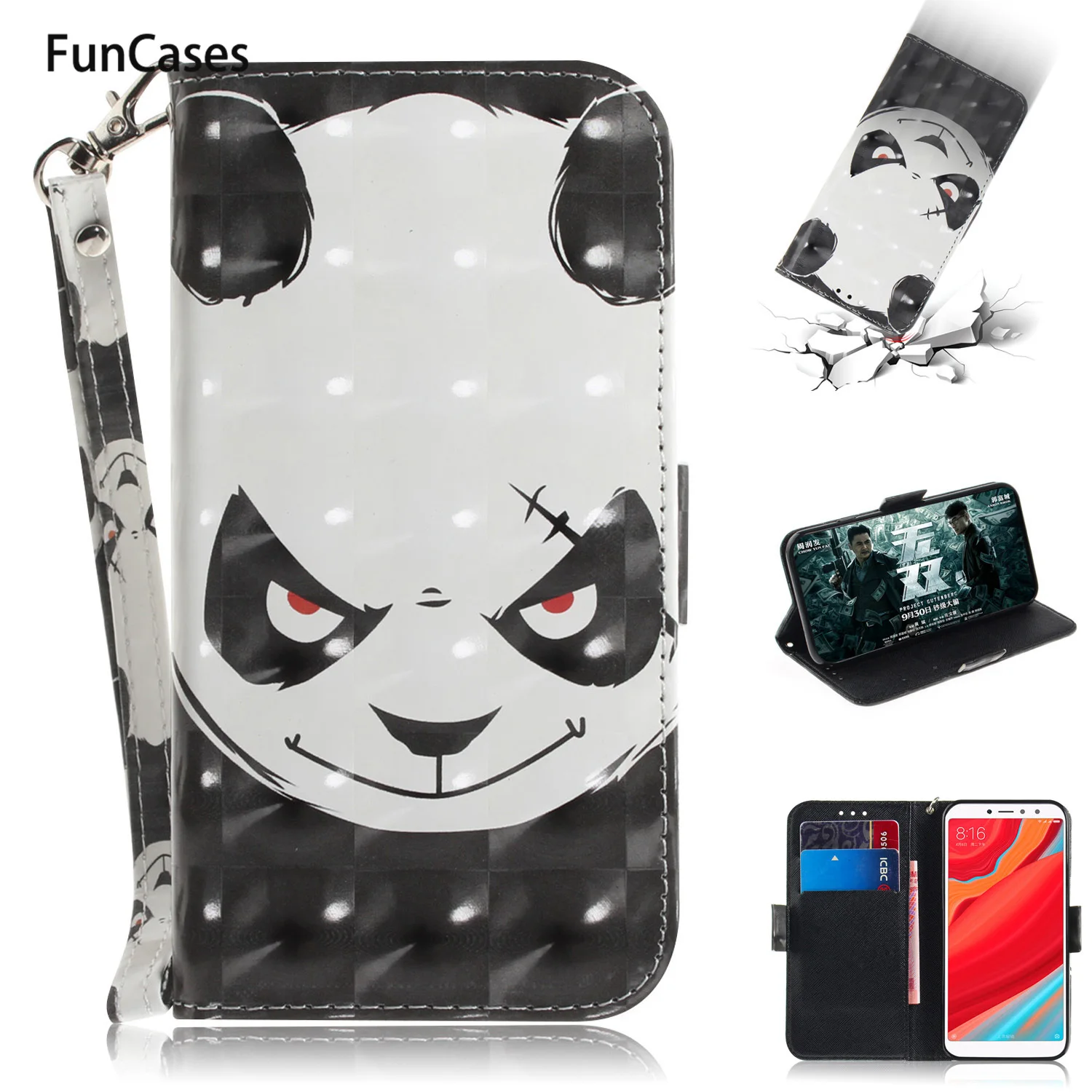 2 Чехол для телефона Magnolia для Xiaomi capinha Redmi S2, милый телефон, откидной Чехол-бумажник, чехол-книжка для мобильного телефона Xiaomi Redmi hoesje Y2 - Цвет: 2