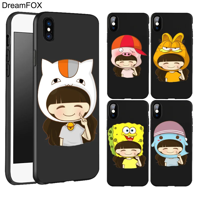 DREAMFOX L011 Мягкий силиконовый чехол для Apple iPhone 11 Pro XR XS Max X 8 7 6 6S Plus 5 5S 5G |