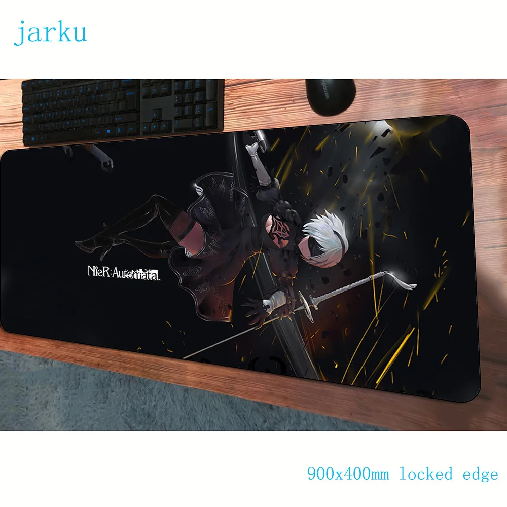 Коврик для мыши nier 900x400 мм коврики лучший игровой коврик геймер аниме Большие