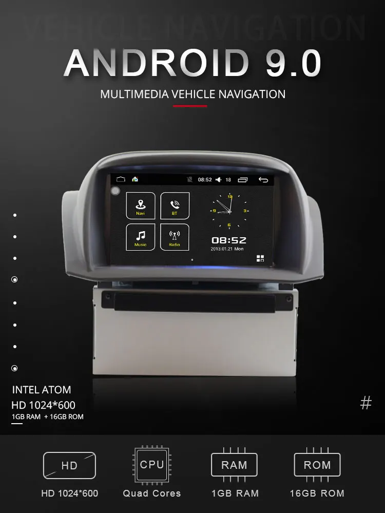 Perfect TOPBSNA 7 Inch 2 Din Android 9.0 Car DVD Player For Ford Fiesta GPS Navigation 4 Core Radio Car multimedia DVD Player Stereo RDS 1 Perfect TOPBSNA 7 Inch 2 Din Android 9.0 Car DVD Player For Ford Fiesta GPS Navigation 4 Core Radio Car multimedia DVD Player Stereo RDS 1