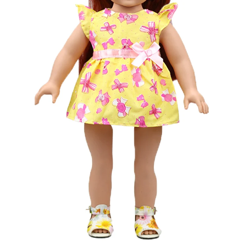 Новая модная детская Одежда для куклы кукольная одежда балетная юбка платье принцессы 43 см игрушка новорожденная кукла аксессуары
