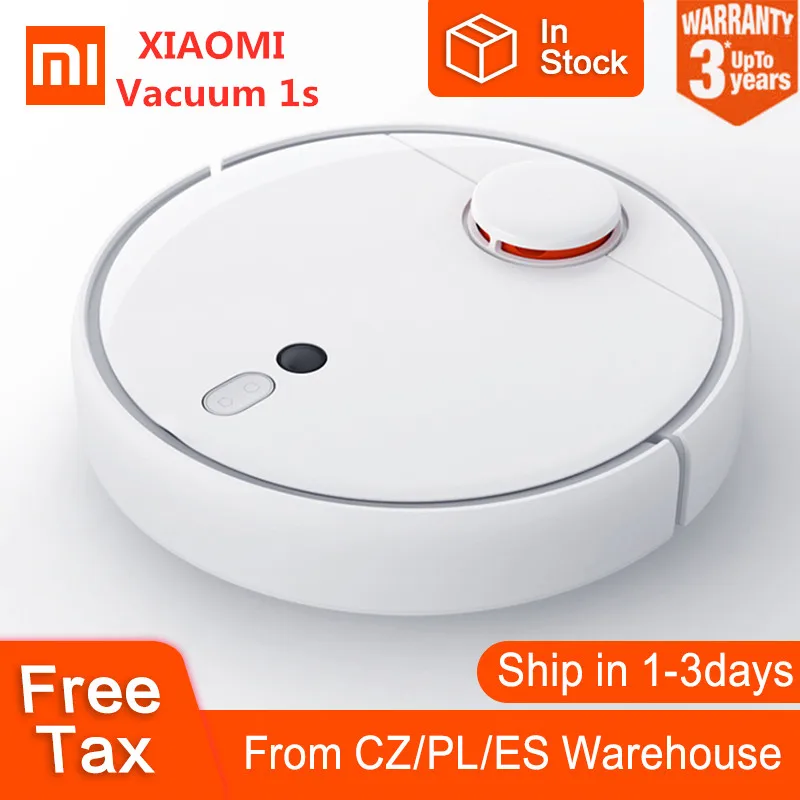 Оригинальный Xiaomi Mi робот-пылесос 1 S для дома автоматический подметальный заряд