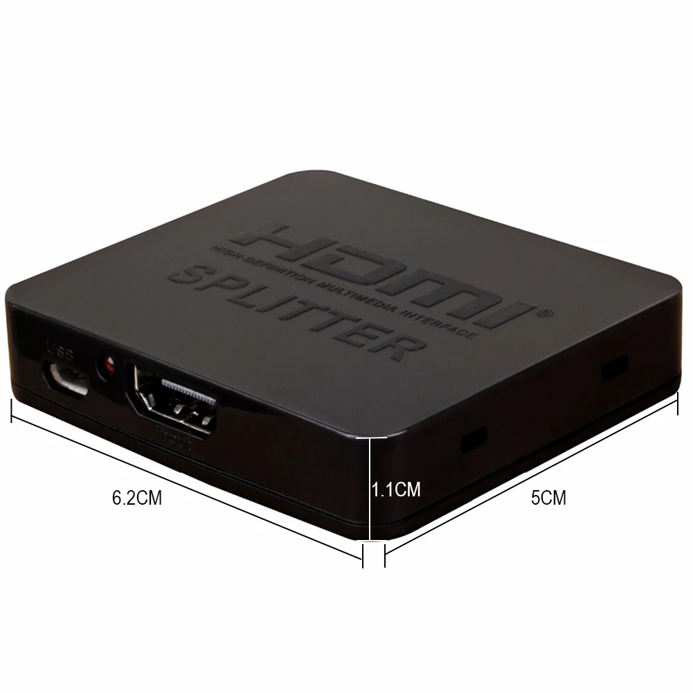HDMI 1 في 2 خارج 1080 p 4 K 1x2 HDCP المتعرية 3D الفاصل الطاقة مكبر صوت أحادي الصوت فيديو الموزع لأجهزة العرض ، DLP ، LCD HDMI 1 في 2 خارج 1080 p 4 K 1x2 HDCP المتعرية 3D الفاصل الطاقة مكبر صوت أحادي الصوت فيديو الموزع لأجهزة العرض ، DLP ، LCD