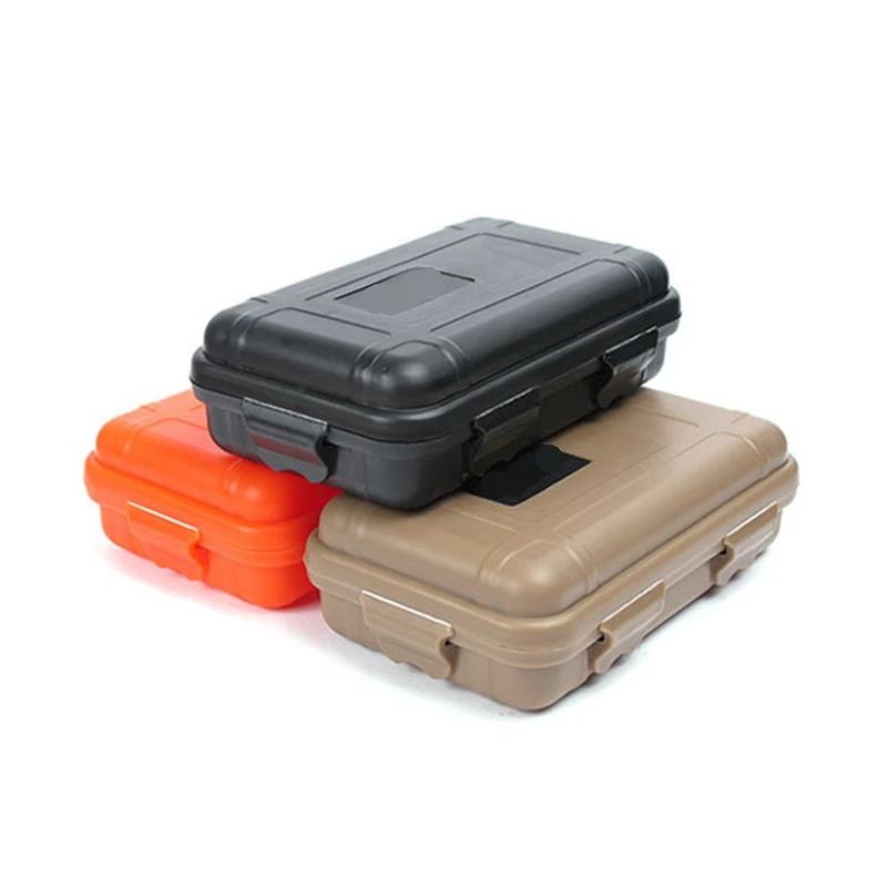 

Outdoor Airtight Survival Storage Case Shockproof Waterproof Camping Travel Container Carry Storage Box