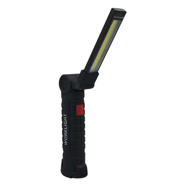 Portable Cob Flashlight Torch Usb Rechargeable Led Work Light Portable Cob Flashlight Torch Usb Rechargeable Led Work Light Magnetic Lanterna Hanging Hook Lamp For Outdoor Camping