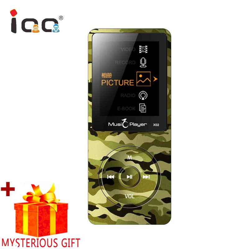 

Lossless Speaker Music Hifi Mini Mp 3 MP3 Player With Earphone For Sport Radio Audio Flac Fm Memory Card Usb Walkman Eearphone