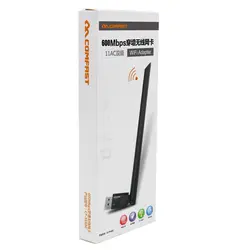 6 шт. COMFAST 5.8 ГГц USB Wi-Fi адаптер 600 Мбит Wi-Fi приемник Booster ключ 802.11ac USB Wi-Fi Ethernet сетевой карты AP маршрутизаторы