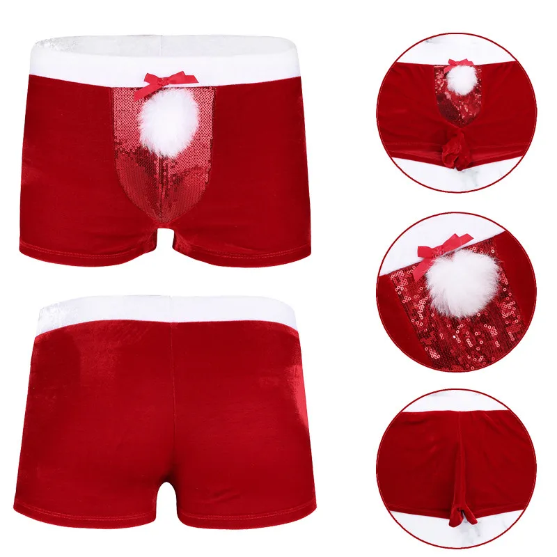 mens red boxer shorts