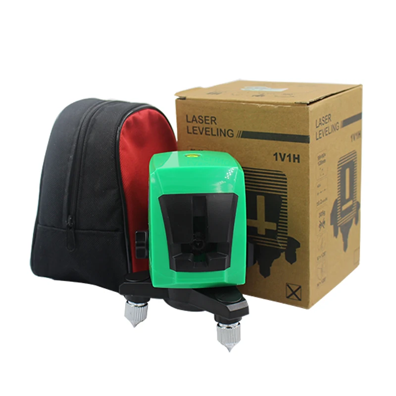 

CDEK LL871G Mini Cross Laser Level With 2 Lines 1 Dot 1V1H Mini Portable 360 Self-leveling Diagnostic-tools