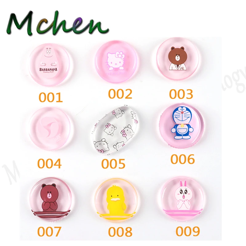 

Cosmetic powder puff Sili cone Makeup Beauty Foundation puffs Smooth Sponge Cosmetics Make up tools Hello kitty silicone puff