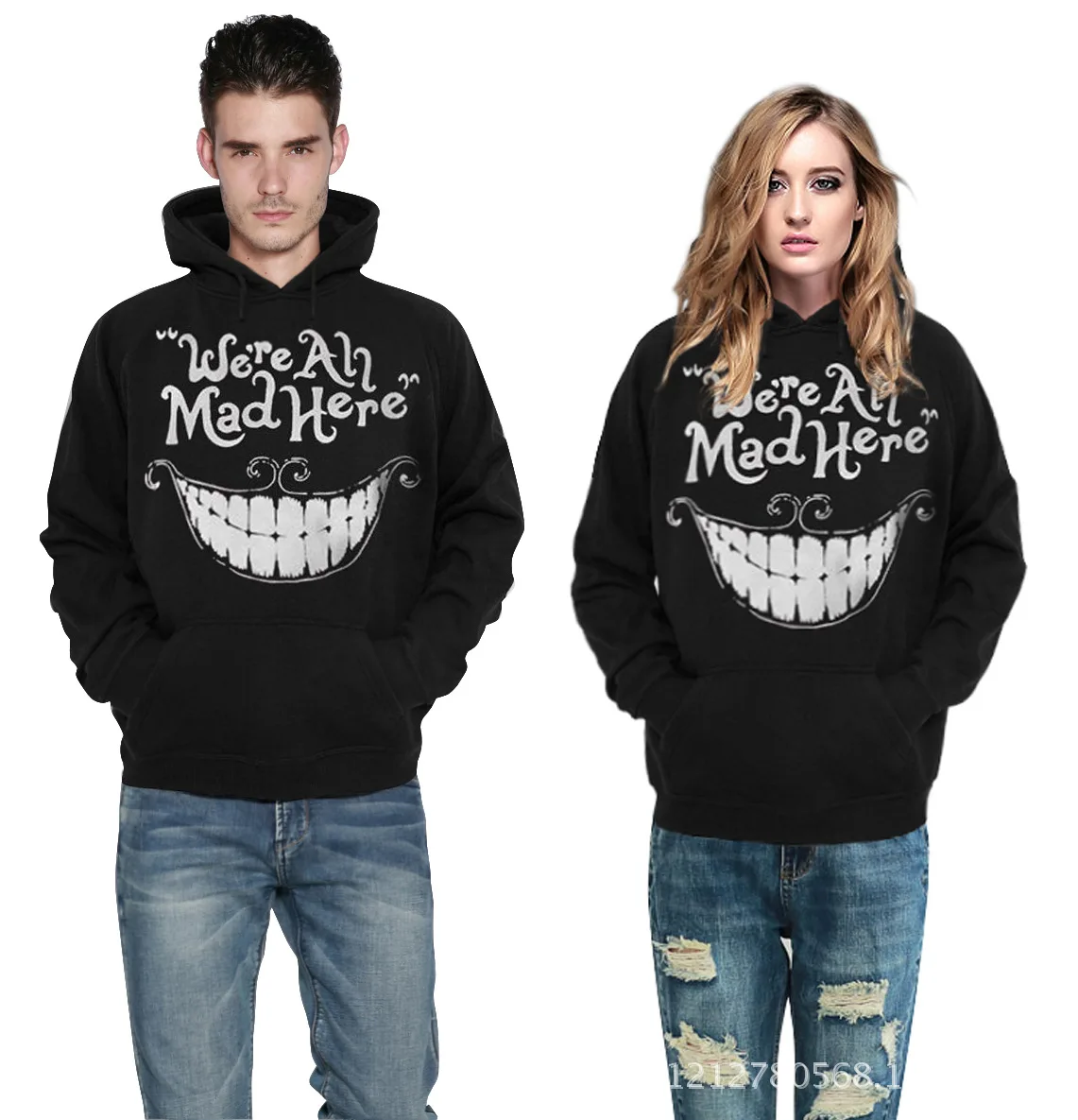 Cheshire Cat Smile 3D цифровая печатная Кепка бейсбольная куртка толстовки с капюшоном
