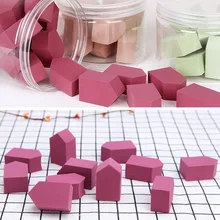 10 шт./кор. для сухой и влажной уборки 5 сторонний косметический аппликатор макияжа слоеного порошок Гладкий спонж для нанесения макияжа Красота инструменты