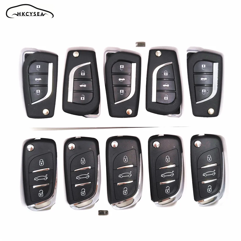 

5PCS B11 DS Style 5PCS B13 KEYDIY B Series 3 Button Remote Key for KD900 KD900+ URG200 KD-X2 Key Programmer