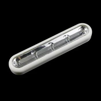 

5 LED Touch Night Light Under Cabinet Closet Push Tap Stick On Lamp Home Kitchen