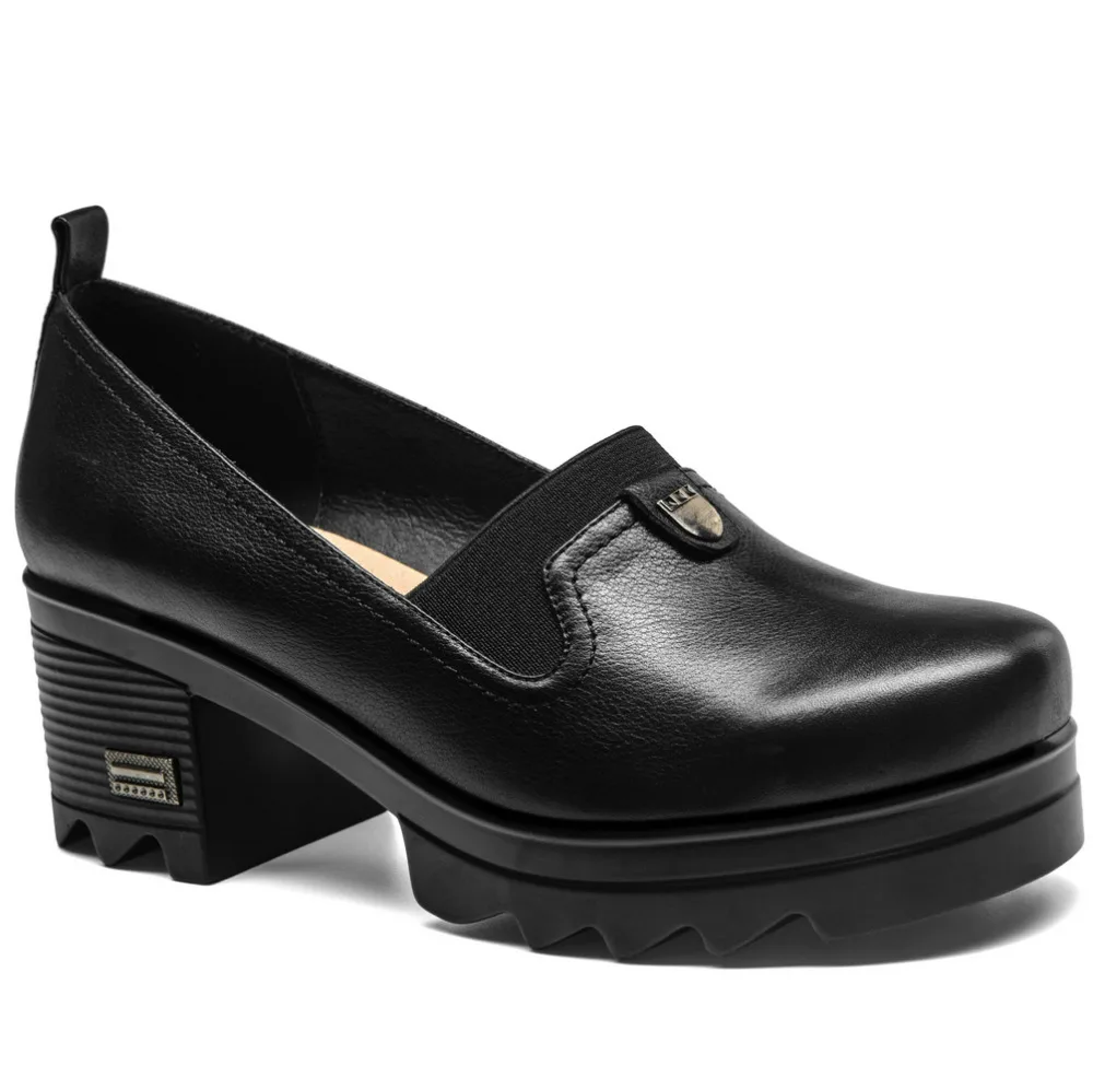 Genuine Leather High Heels (1)