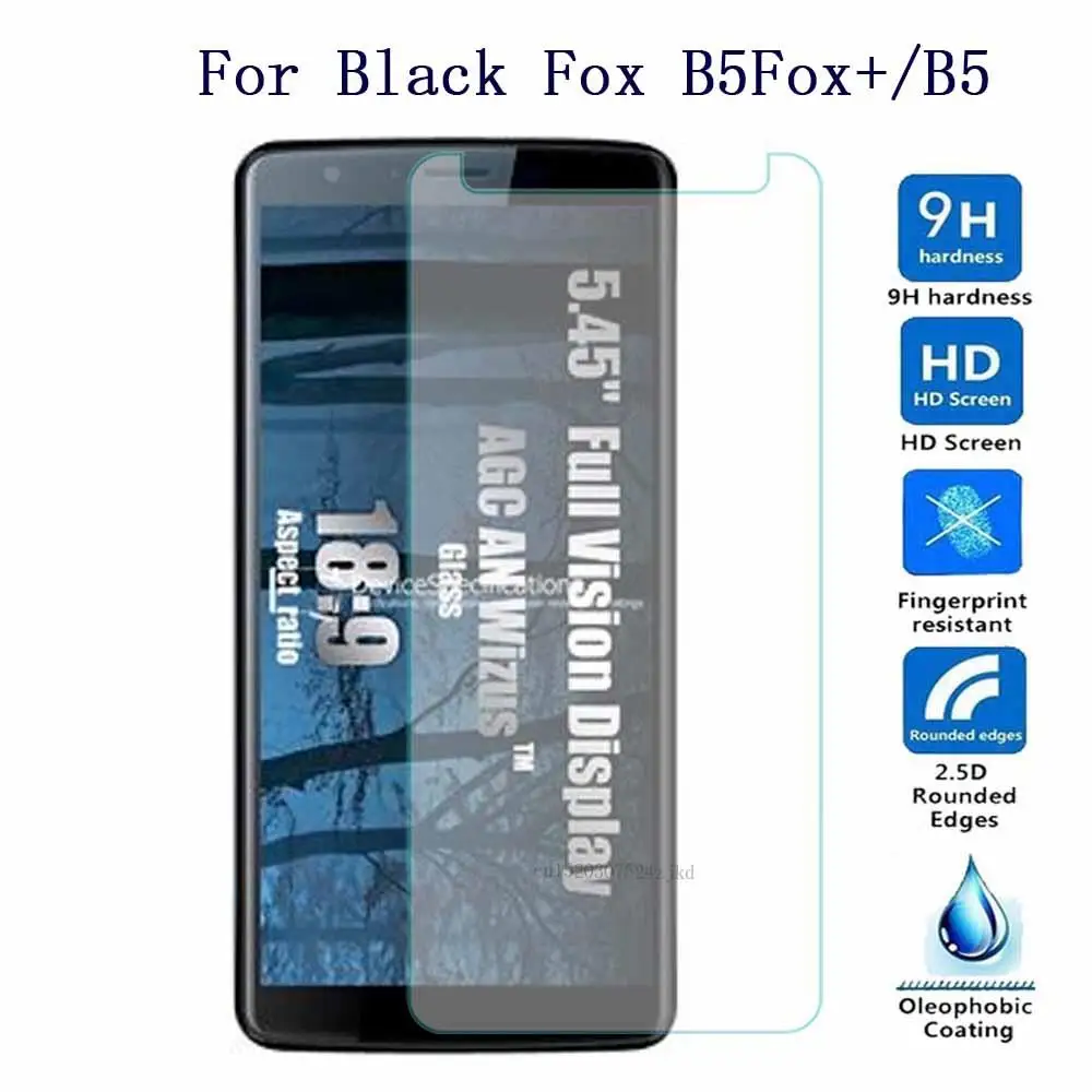 

Screen Protector Glass For Black Fox B5Fox+ Tempered Glass Phone Film For Black Fox B5 Glass Protective Film