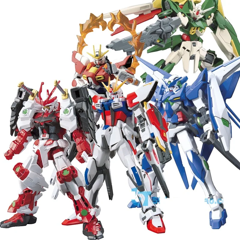 Оригинальная модель Gundam HG 1/144 DUILD 00 дайвей единорог магнема джиган GM довен волк