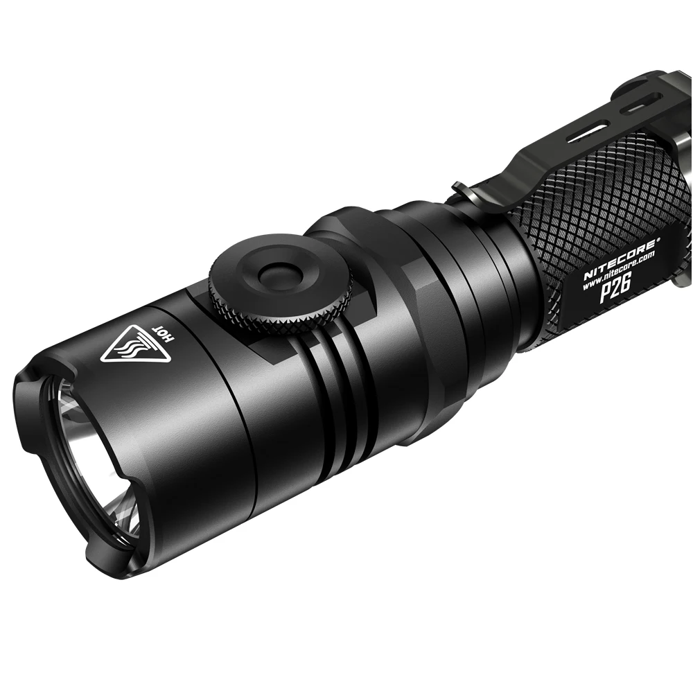Продажа NITECORE 1000 LMs бесступенчатая яркость тактический фонарь P26 поворотный Swith