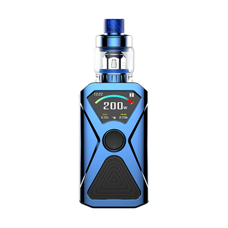 Оригинал Kangertech XLUM Комплект 200 Вт TC поле MOD Vape с 4 5 мл бак NR сетки катушки NR8 OCC NiCr