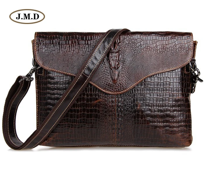 

J.M.D New Arrivals Fashion Style Crocodile Pattern Shoulder Bag Crossbody Bag Clutch Bag Unisex New Style Messenger Bag 7267C