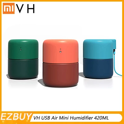 Xiaomi Mijia VH USB воздушный мини увлажнитель 420 мл 10 часов тихий очиститель воздуха