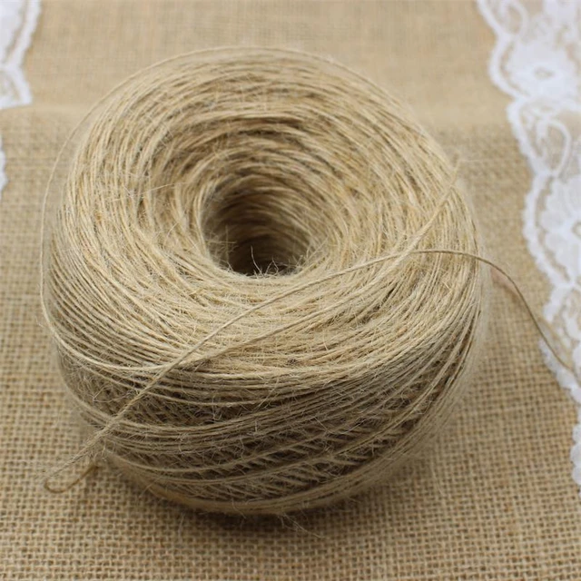Ypp Craft 1mm Thin Rope, Natural Jute Twine Cord Diy/decorative Handmade  Accessory Hemp Jute Rope For Papercrafting 400m - Cords - AliExpress