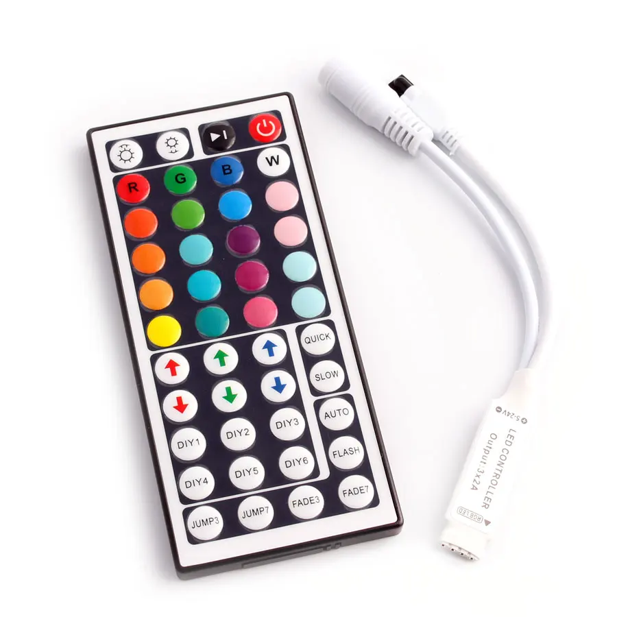 USB RGB Светодиодная лента 5 12 24 В RGBw IR RF пульт дистанционного управления 5 в 12 В 24 в USB Светодиодная лента RGB светильник удаленный беспроводной контроллер