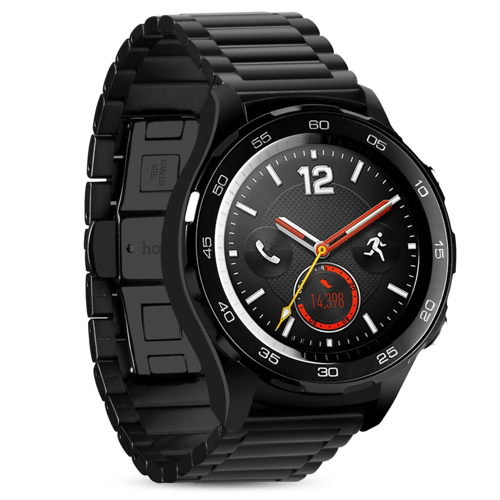 Браслет SIKAI 20 мм из нержавеющей стали для Huawei Watch 2 ремешок часов модные
