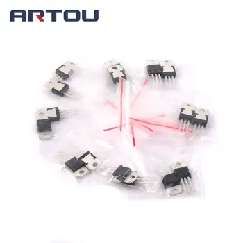 

2PCS/EAHC ALL 8value8*2=16PCS 7805 7809 7812 7815 7905 7912 7915 LM317 to-220 transistor kit