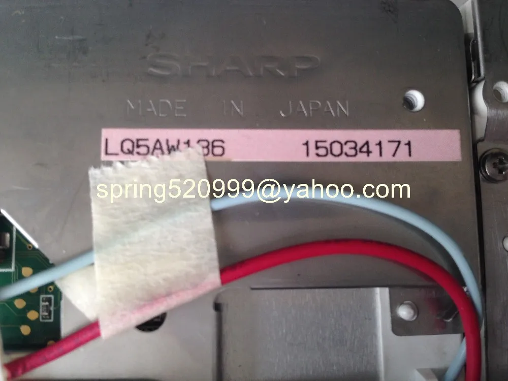 Sharp LQ5AW136 LCD display screen for porsche mercedes opel  (3)