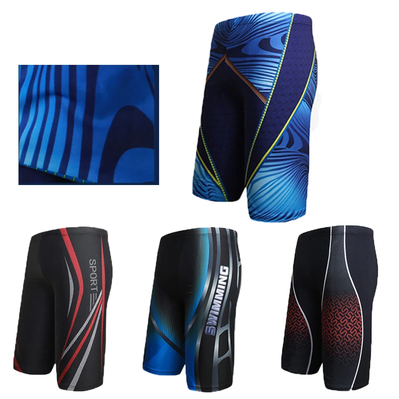 2018 мужские плавки трусы Maillot de Bain homme быстросохнущие боксеры Спортивное нижнее