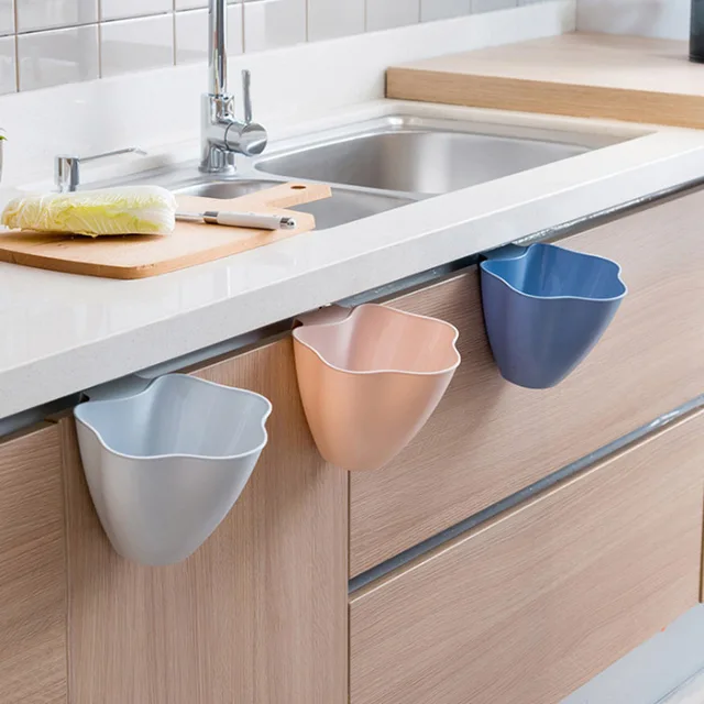 Eropa Mode Dapur Bunga Type Dinding Dipasang Kabinet Jenis Sampah Eropa Mode Dapur Bunga Type Dinding Dipasang Kabinet Jenis Sampah Bin Dustbin Besar Non Tutup