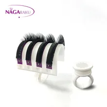 NAGARAKU 30 шт./компл., U Форма кольцо для наращивания ресниц, u-band Лэш держатель накладные ресницы норка ресницы