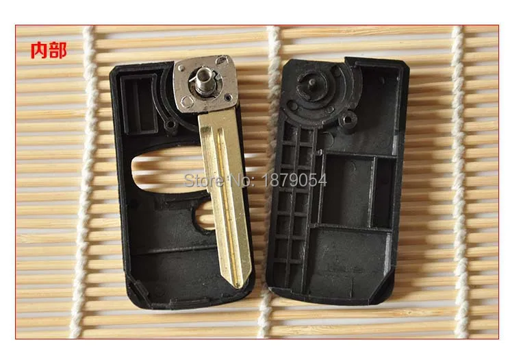 3 Button Right Blade Mitsubishi Exceed Modified  Flip Remote Key Shell  (11).jpg