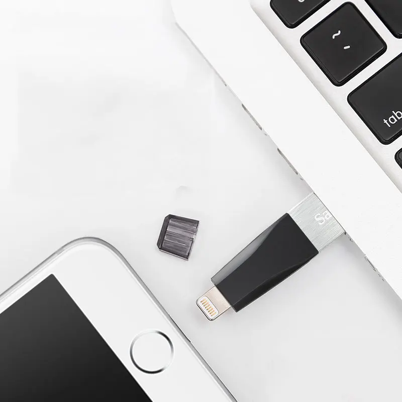 Флеш-накопитель sandisk iXPAND USB 3,0 OTG 32 Гб 64 ГБ, флеш-накопитель Lightning на металлическую ручку 128 ГБ, u-диск для iPhone, iPad, iPod, карта памяти