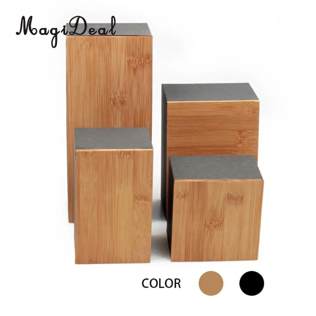 Bamboo Lid Tea Storage Box Tea Packing Box Handmade Natural Tea Coffee Caddy Jar Storage Holder Canister