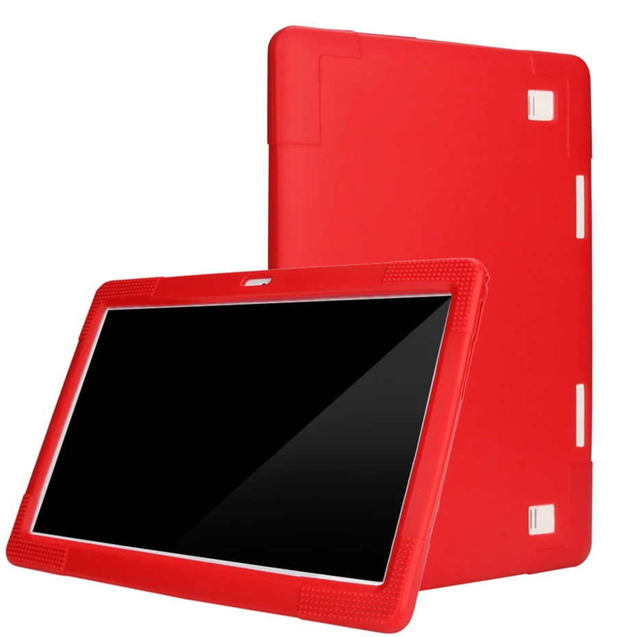 coque en silicone souple universelle pour tablette android et coque de protection coque arrière solide pour en pouces