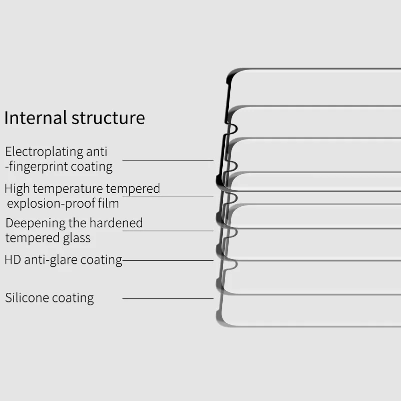 NILLKIN 3D DS MAX Protective Screen Protector For Huawei Mate 20 Pro Glass For Huawei P30 Pro Tempered Glass 9H Safety 6.39/6.2 - Image 6