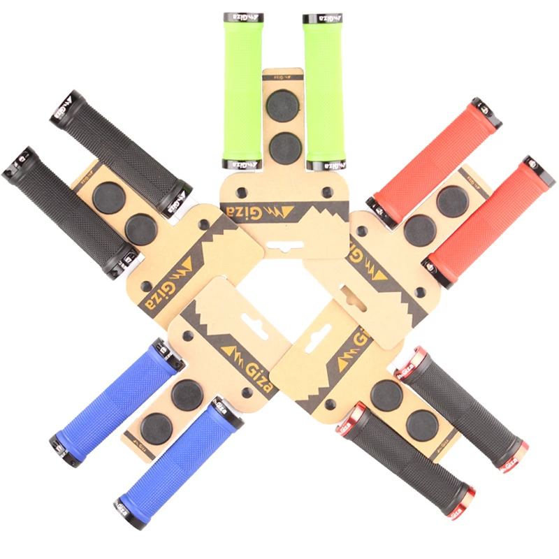 

Giza Gizaboss Rubber Locking Grip with raised granules 5 Colors for MTB Mountain Bike Accessory Use for Racing and Entertainment