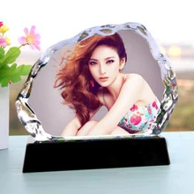 На заказ стеклянный любовный альбом печать цветной Свадебный фотоальбом свадебные подарки подарок на день рождения