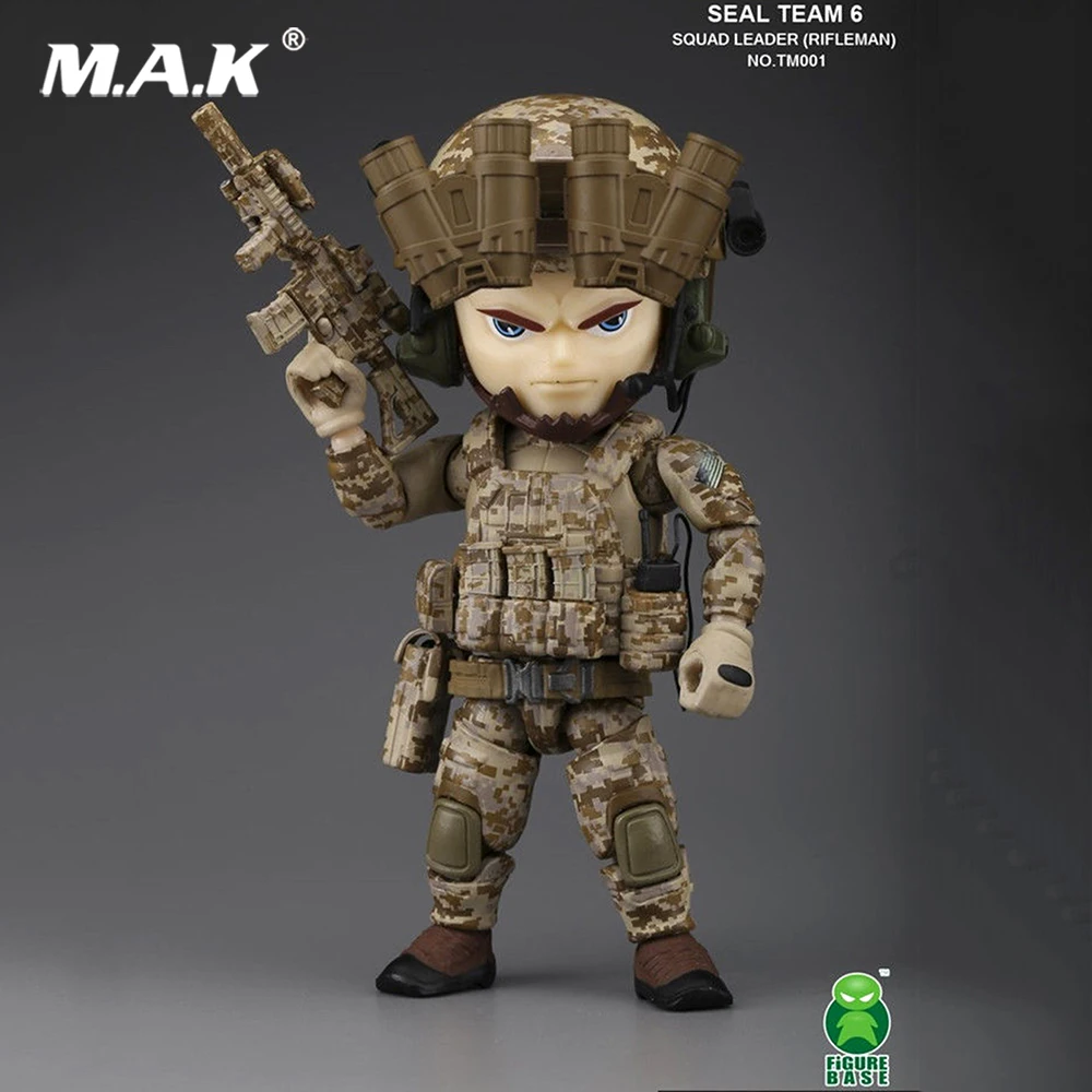 

13CM On Sale 5" Military Action Figure TRICKYMAN TM001 Action Figure Model Toy Seal Team 6 Rifleman