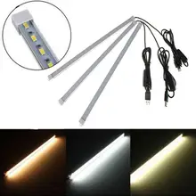 35 см/52 см 5 Вт 7 Вт SMD 5630 Светодиодный светильник с питанием от USB постоянного тока 5 в жесткая полоса жесткий бар свет подзарядки трубки лампа с прозрачной крышкой