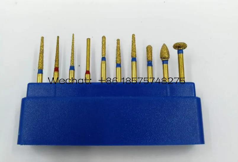 Dental Diamond Burs Used For Porcelain / Shoulder / Polishing