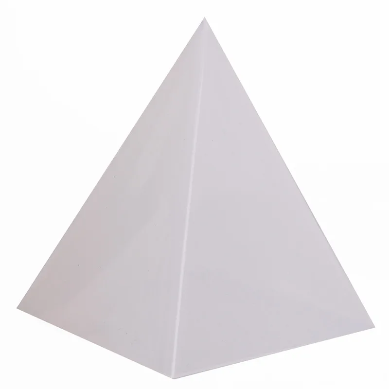 Силиконовая форма в форме пирамиды для поделок, декоративное ремесло, ювелирное изделие из смолы, ожерелье, подвеска, форма 15 см