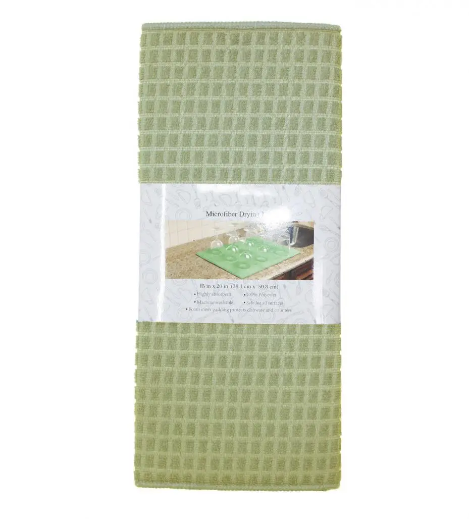 Microfiber Dish Drying Mat Kitchen Dining Table Placemats Pad Size 15x20 inches