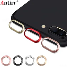Anti Scratch Rear Back Camera Lens Guard Circle Metal Ring Protector Case Cover Bumper Protection For Apple iphone 7 8 Plus X